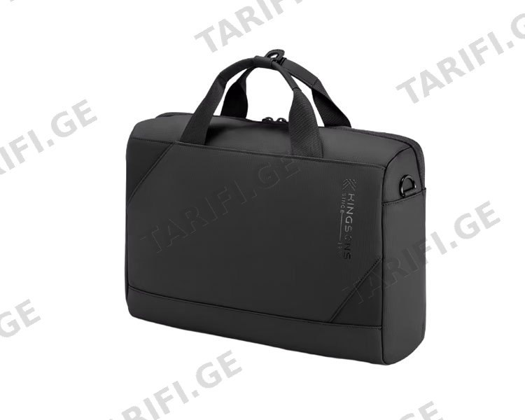 ნოუთბუქის ჩანთა kingsons 15.6" Laptop Bag Black - K10191-2