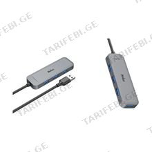 Netac WF11 გადამყვანი ჰაბი 4in1 USB Hub USB-A to USB3.0