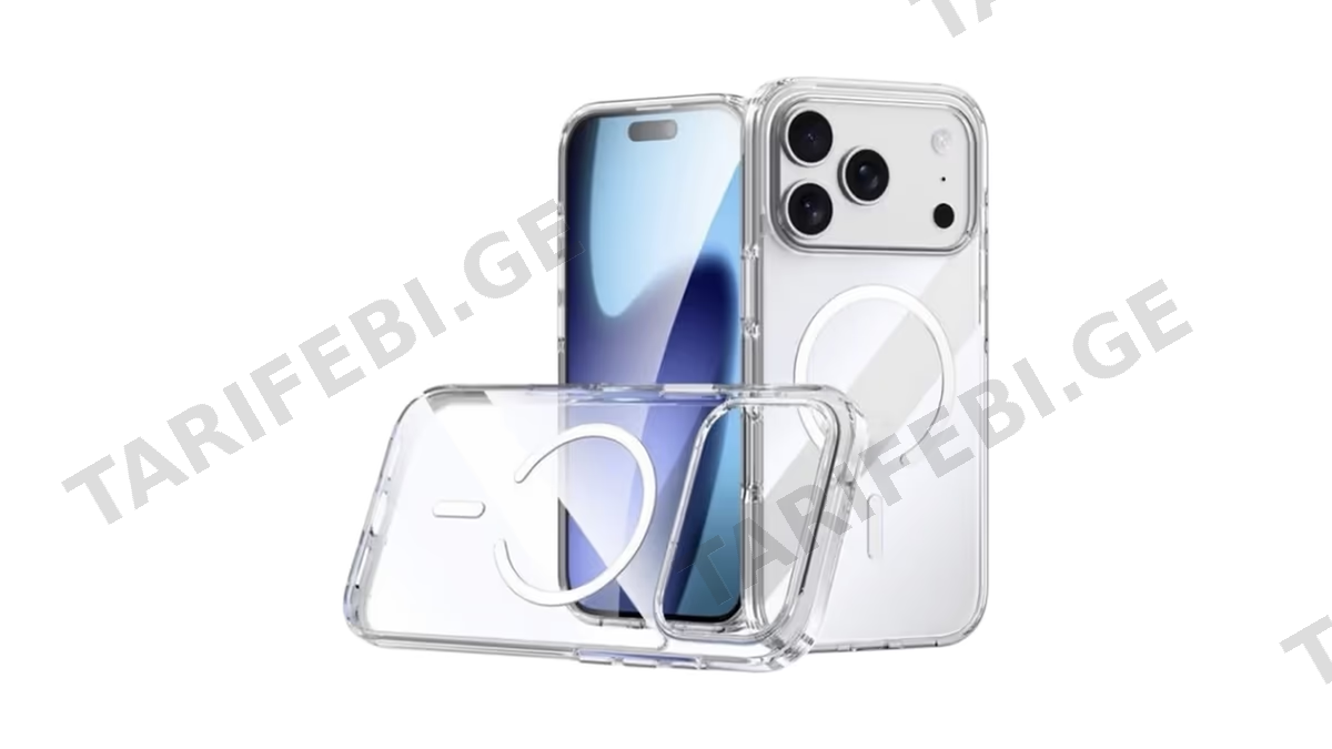 iPhone 17 Pro Magsafe case გამჭვირვალე ქეისი