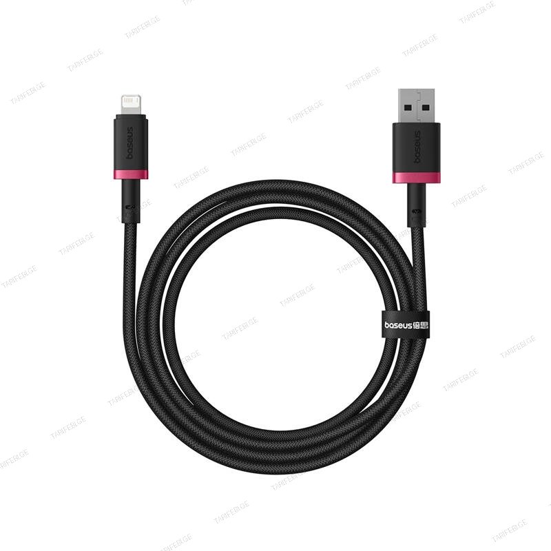 Baseus Dura Series Fast Charging Cable USB to Lightning 2.4A 1m P10377801U01-01 Red/Black