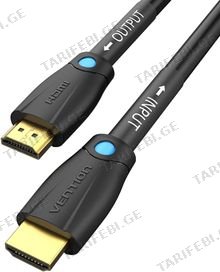 VENTION AAMBQ HDMI Cable 20M Black for Engineering HDMI კაბელი