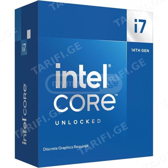პროცესორი Intel® Core™ i7-14700KF 20 cores 8 P-cores + 12 E