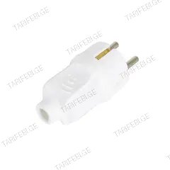 მონობლუკური ელექტრო ჩანგალი დამიწებით Almera Ceramica GROUNDED MALE PLUG 16 A 250V