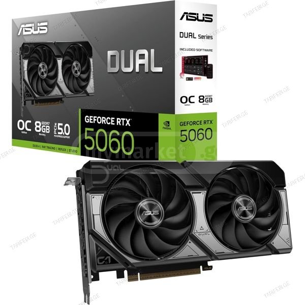 ✅ახალი✅ Asus DUAL RTX5060 8GB✅