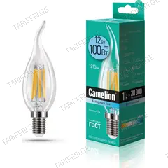 შუქდიოდური ნათურა Camelion LED12-CW35-FL/845/E14 12W