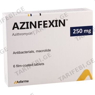 აზინფექსინი 250მგ #6ტ