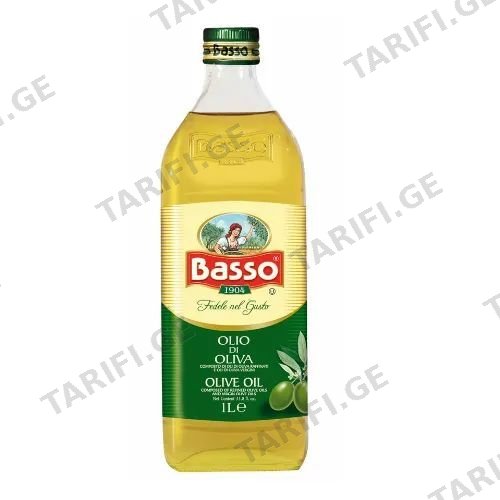 ზეთი ზეითუნის რაფინირებული + ცივი დაწურვის/ბასო/500მლ
