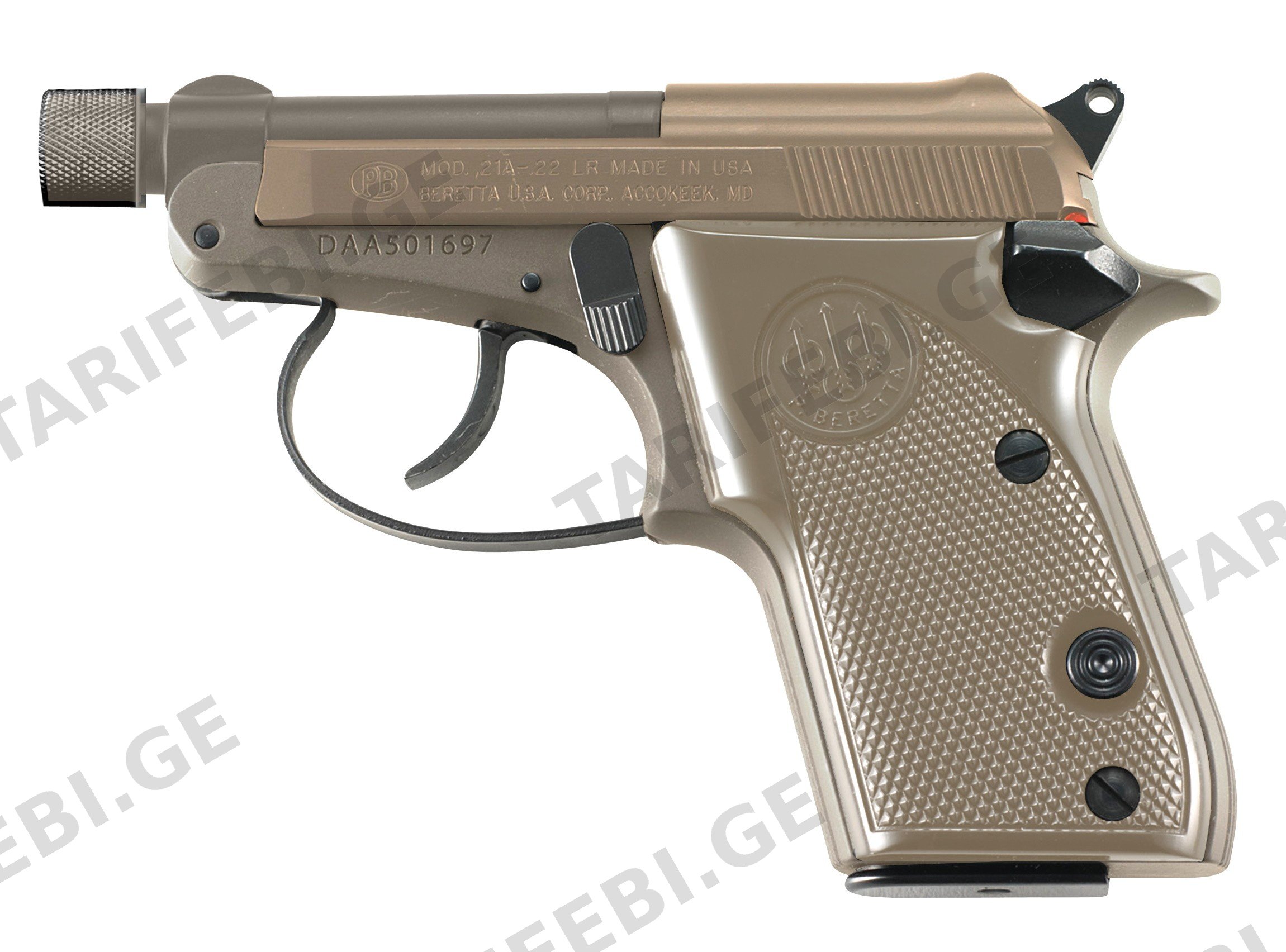 BERETTA 21A BOBCAT FDE 22LR