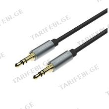 UNITEK Y-C922ABK 3.5MM AUX Audio კაბელი