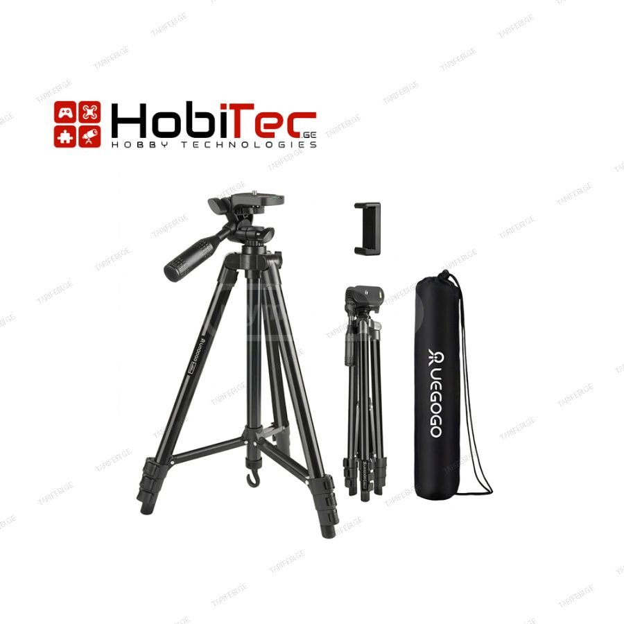 51-inch Adjustable Camera Tripod შტატივი