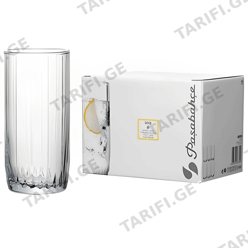 წვენის ჭიქების ნაკრები PASABAHCE (310ML, 12PCS)