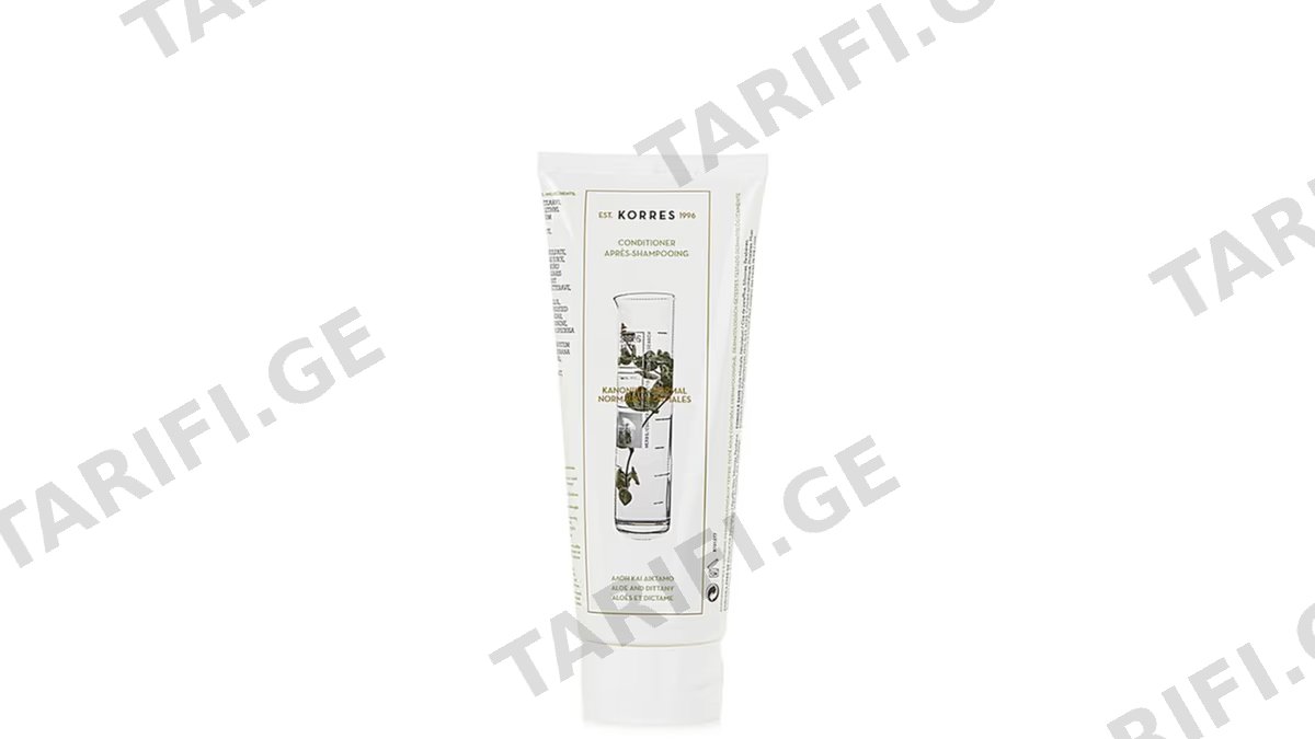 კორესი თმის კონდინციონერი 0085 ALOE &DITANNY 200მლ. *