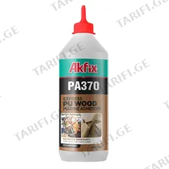 პოლიურეთანის წებო ხისთვის Akfix PA370 560 გ გამჭვირვალე