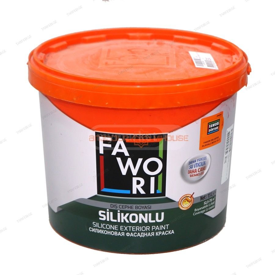 საღებავი თეთრი 15ლ FW.EXT.SIL.PAINT