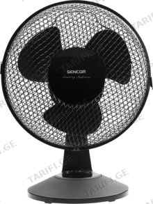 Sencor SFE 2311BK Desk Fan ვენტილატორი