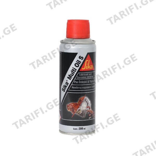 200მლ ჟანგის მოსაცილებელი -sika multi oil