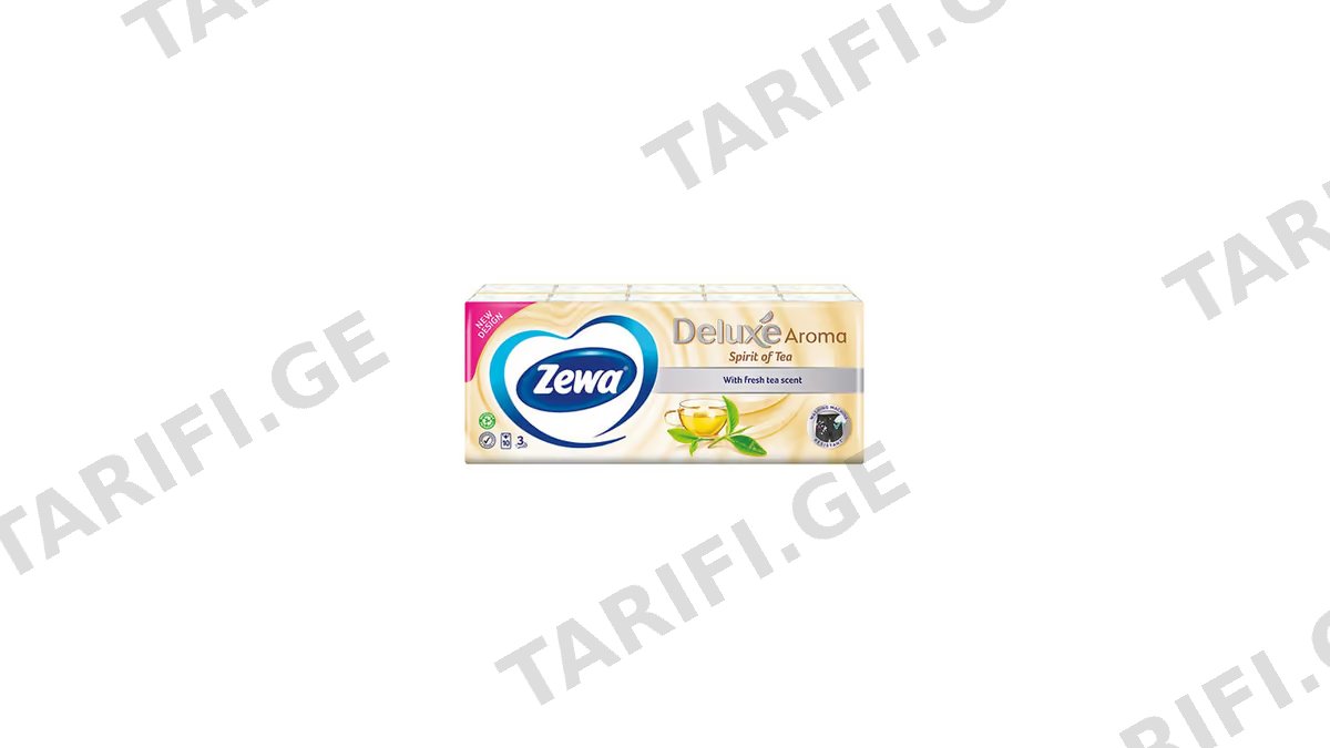 ZEWA ერთჯერადი ცხვირსახოცი 10ც