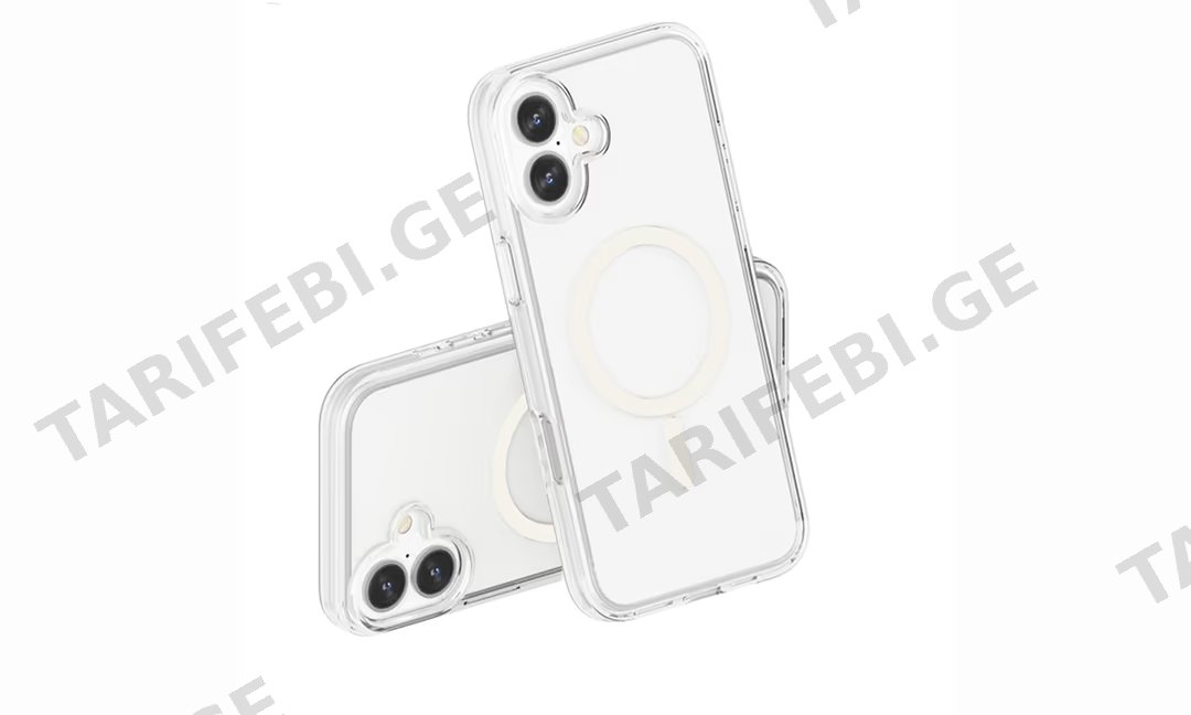 iPhone 16 Plus Magsafe case გამჭვირვალე ქეისი