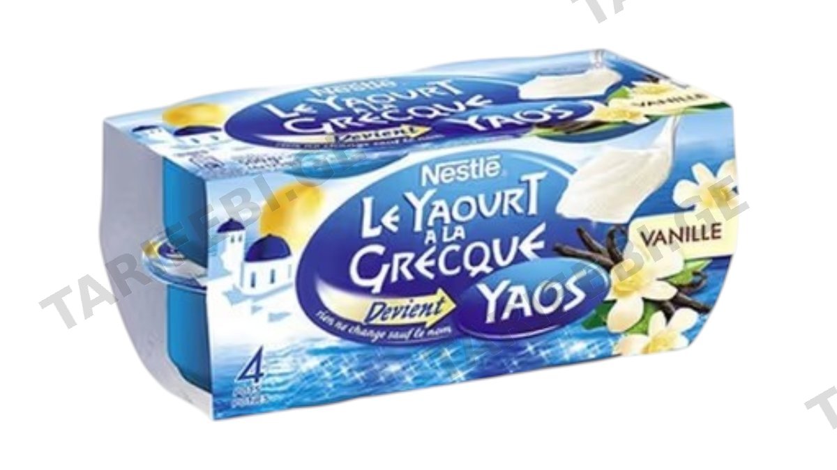 NESTLE ბერძნული იოგურტი ვანილით 4X125გრ