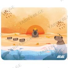 2E 2E-PAD-S-CAPY-YELLOW S Mouse Pad Yellow მაუსპადი