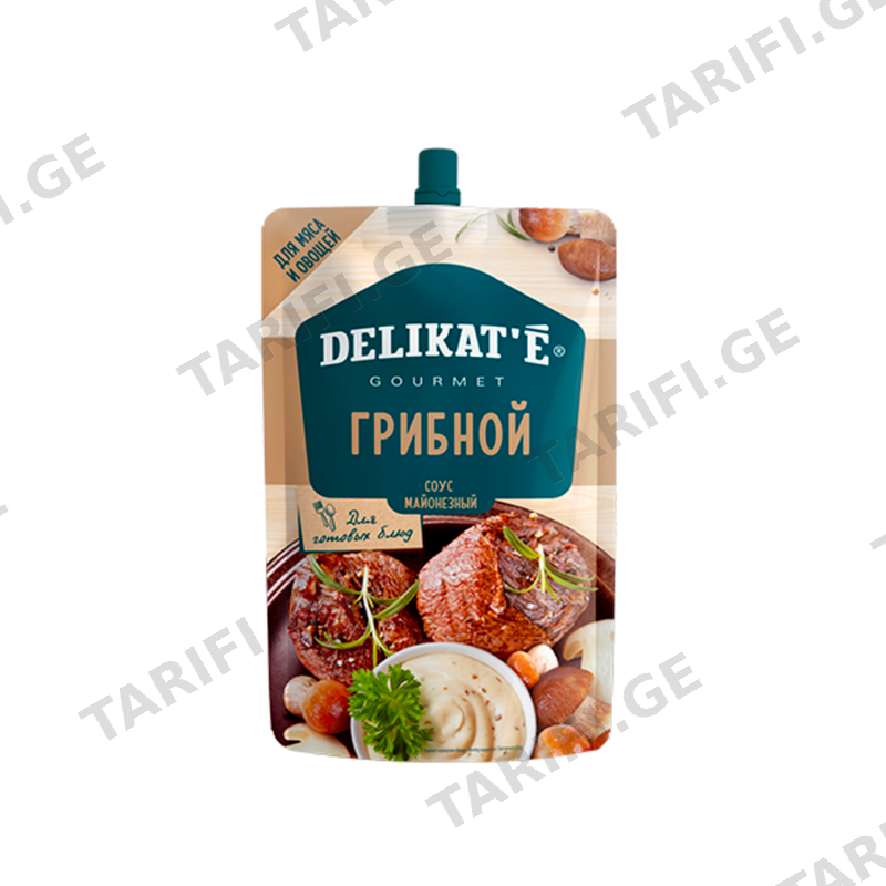 მაიონეზის სოუსი "სოკო" 210 გრ, "DELIKAT'E"