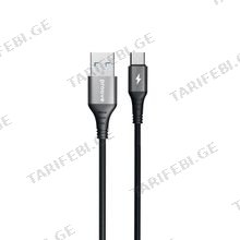 Cable Proove WireX USB to Type-C 3A (1m) black