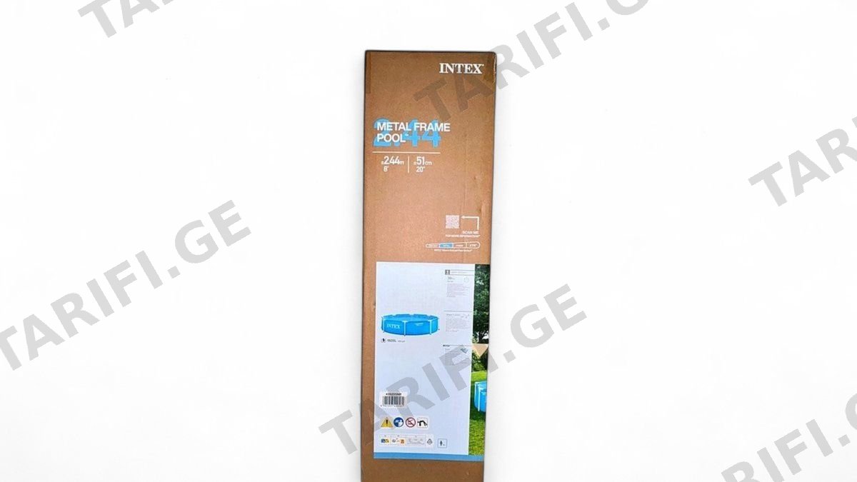 INTEX კარკასული აუზი