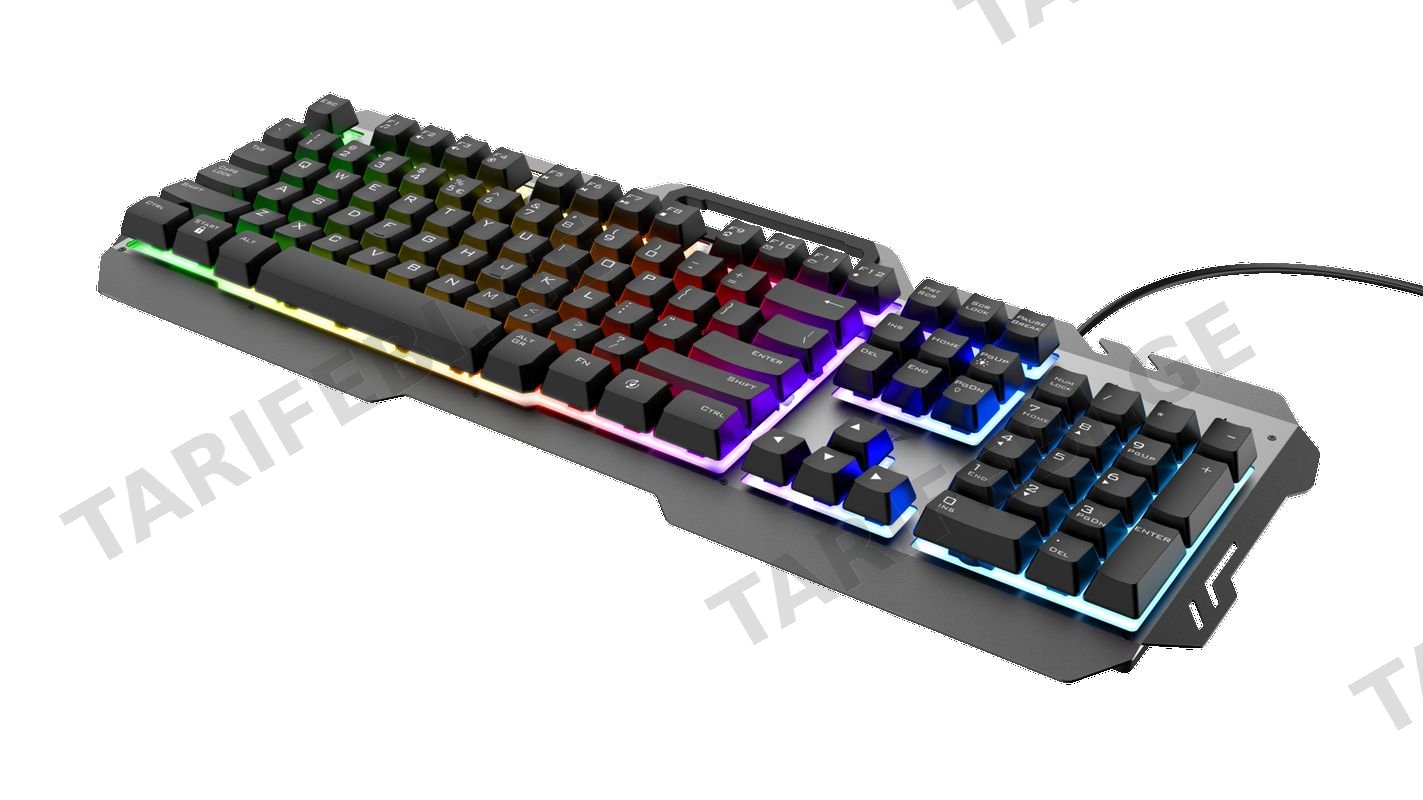 კლავიატურა TRUST 23796 GXT853 ESCA METAL KEYBOARD