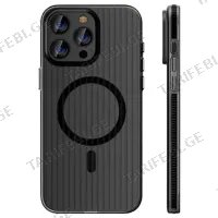 სმარტფონის ქეისი TVC IPHONE 16 PRO MAX MAGSAFE MATTE BLACK EDGE