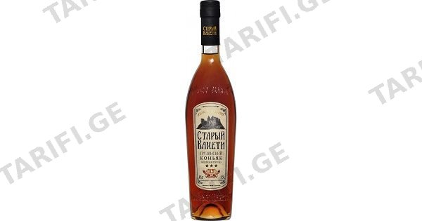 ბრენდი 3* ძველი კახეთი 500მლ