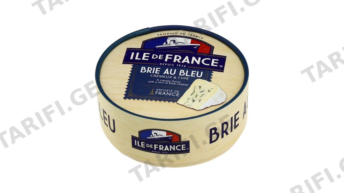 ყველი /Ile De France/ "ბრი" ლურჯი ობით 125 გრ