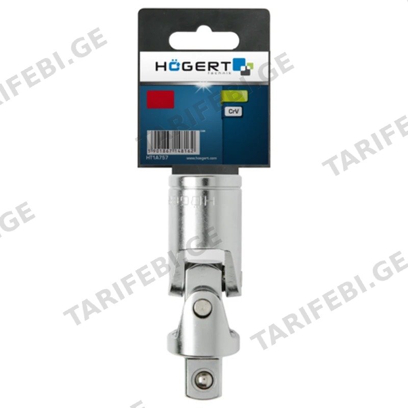 თავაკის უნივერსალური გადასაბმელი 1/4" HOGERT HT1A755 CRV