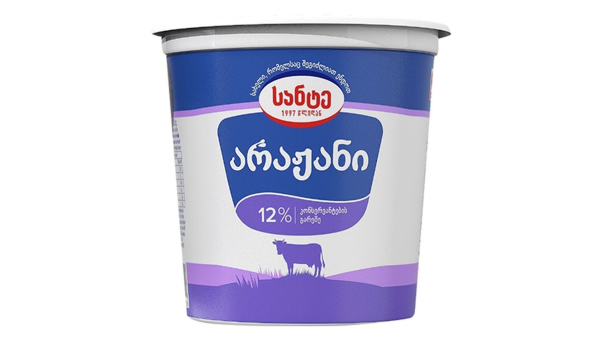 სანტე არაჟანი 12% 800 გ.