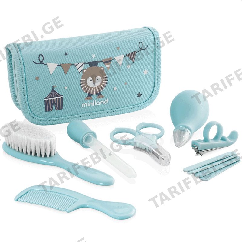 ბავშვის მოვლის ნაკრები MINILAND BABY KIT AZURE