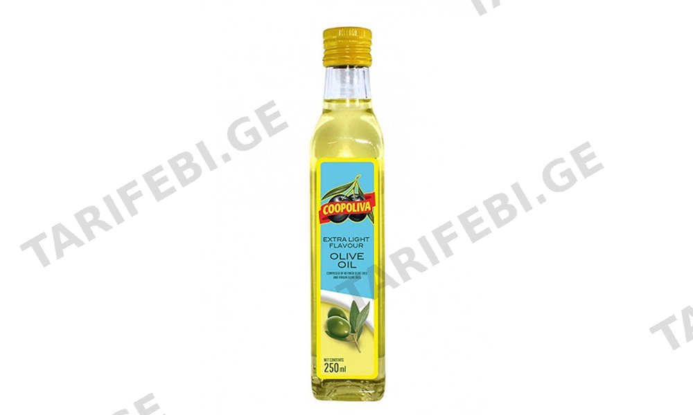 Coopoliva ზეითუნის ზეთი E.L. 250მლ x12
