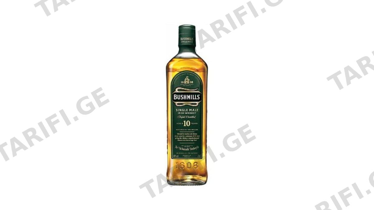 Bushmills Malt 0,7 L 40 % 10 Years Old - ვისკი ბუშმილსი მალტი