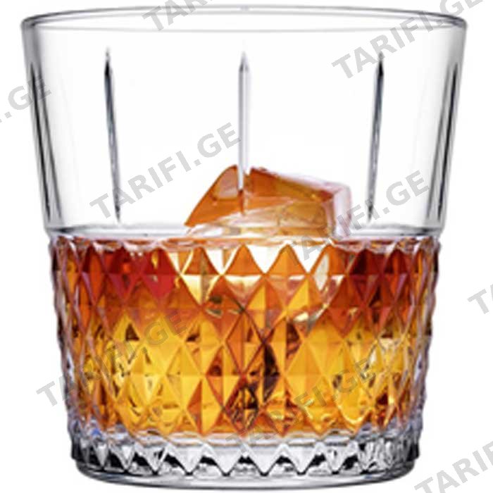 მინის ჭიქა PASABAHCE 9520084 (400 ML, 4 PCS)