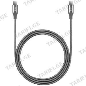 Ttec AlumiCable USB-C - USB-C 100W PD/QC Fast Charging Cable 1.5m Space Gray 2DK53UG