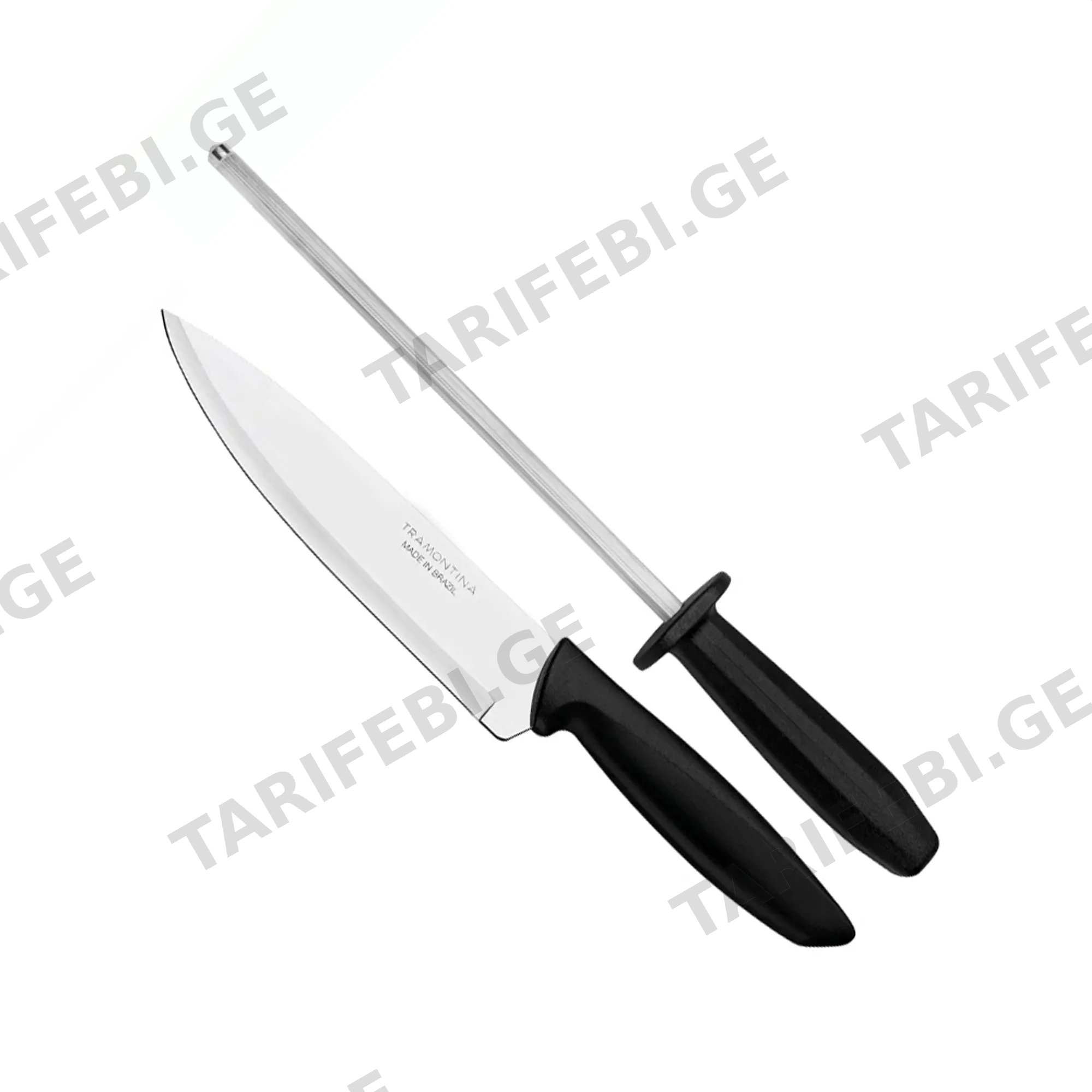 დანის და სალესის ნაკრები შავი 2ც PLENUS TRAMONTINA  23498/011  15216