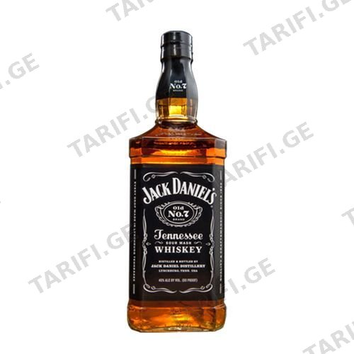 ვისკი "JACK DANIELS" 0,5 ლ.