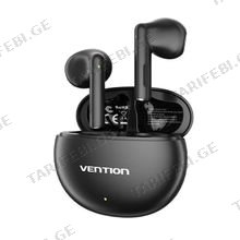 VENTION NBKB0 True Wireless Bluetooth Earbuds Elf E06 Black
