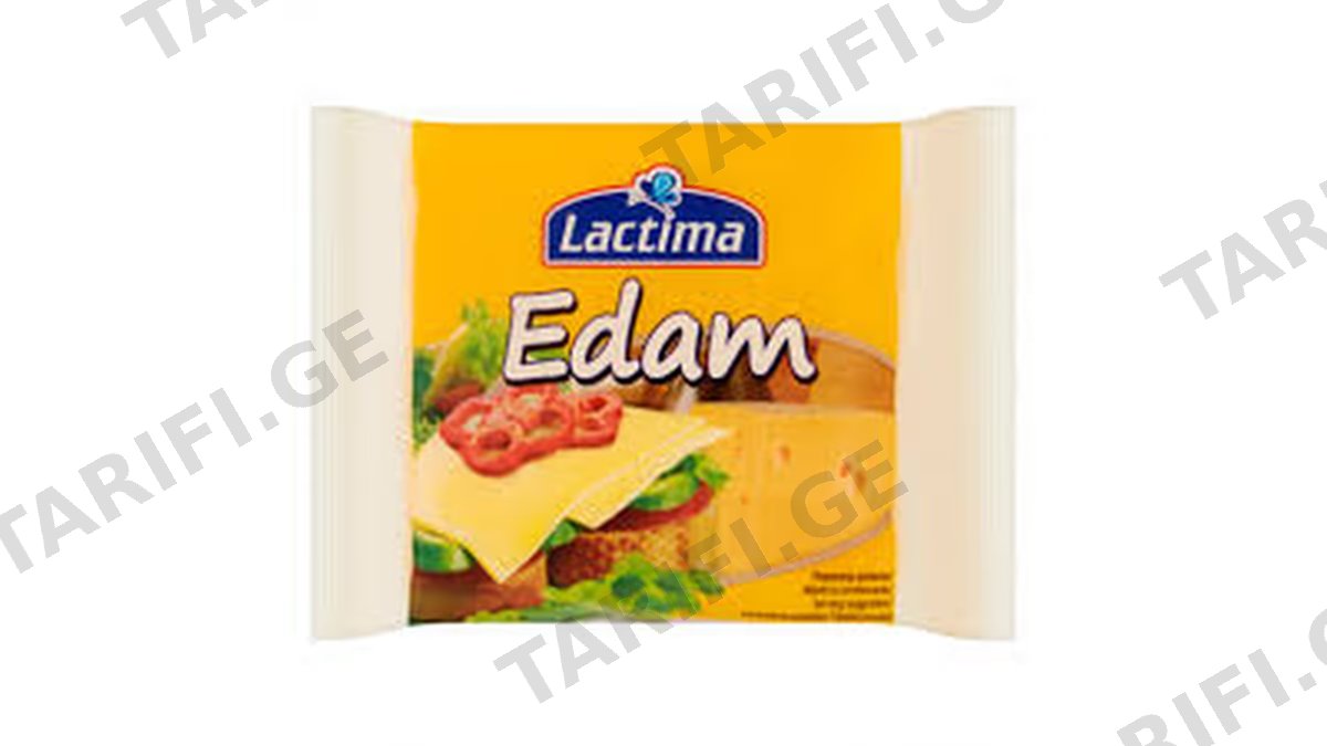 მდნარი ყველი /Lactima/ ფენა ედამი 130 გრ