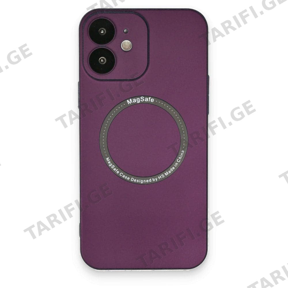 iPhone 11 Jack Magsafe Case კამერის დაცვით სილიკონის ქეისი