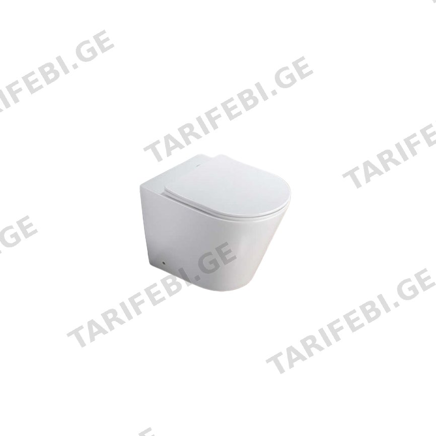 დასადგამი უნიტაზი Pate LB2330 Glossy თეთრი