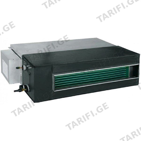 კონდიციონერი Gree GUD140W1/NhB-S GUD140PHS1/B-S, 140m², Inventer, Grey