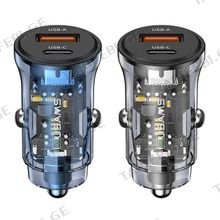USAMS C32 30W A+C მანქანის სწრაფი დამტენი