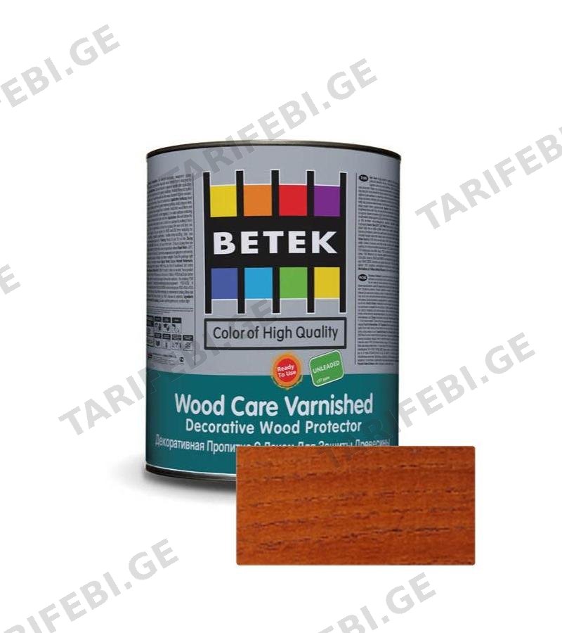 ლაქი პრიალა Betek Wood Care 0.75ლტ #1017 Hazelnut