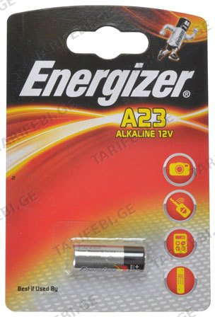 ელემენტი Energizer A23 12V Alkaline 1 ც