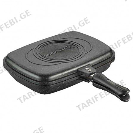 Korkmaz A1469 Duplo Grill Frypan 34x25x8cm