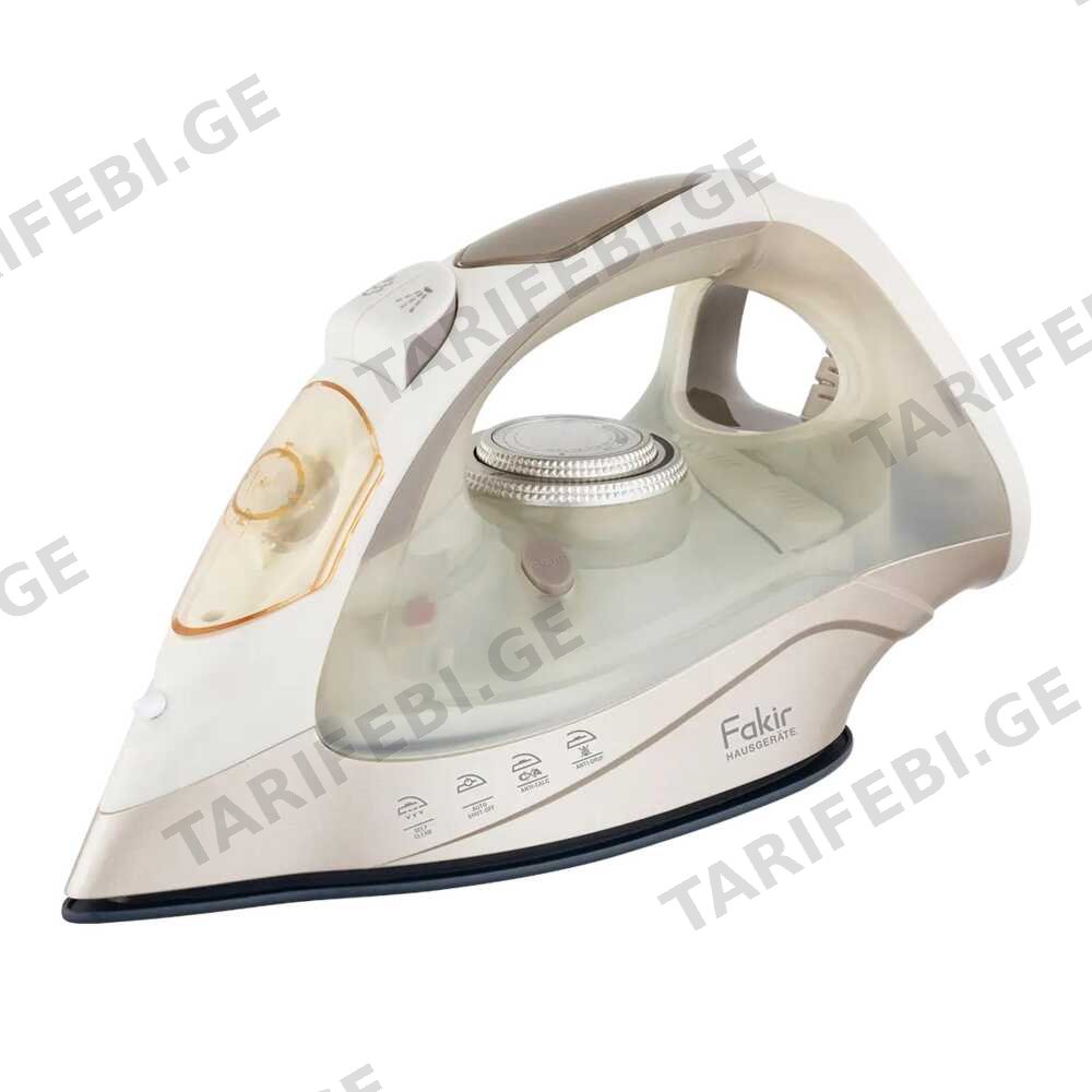 ორთქლის უთო FAKIR GLIMMER STEAM IRON (2400 W, 500 ML)